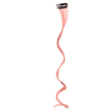 Load image into Gallery viewer, One Piece Colored Large Wave Long Curly Wig Ear Hanging Dye Hair Extensions Invisible High Temperature Silk Wig Patch