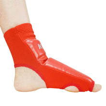 Load image into Gallery viewer, 1 Pair PU Leather Sanda Instep Guard Adult Boxing Muay Thai Taekwondo Match Ankle Toe Guard Martial Arts Training Protective