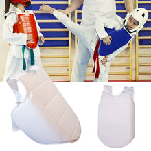 Load image into Gallery viewer, Karate Chest Protector Free Boxing Sanda Muay Thai Match Protective Gear Sports Training Supplies