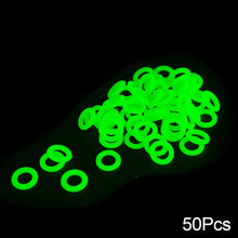 Load image into Gallery viewer, Multifunctional Outdoor Nail O-Type Silicone Luminous Ring Camping Fishing Safety Warning Supplies Camping Accessories