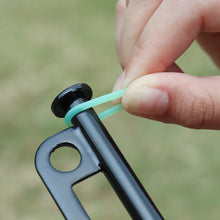 Load image into Gallery viewer, Multifunctional Outdoor Nail O-Type Silicone Luminous Ring Camping Fishing Safety Warning Supplies Camping Accessories
