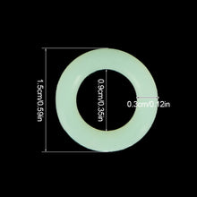 Load image into Gallery viewer, Multifunctional Outdoor Nail O-Type Silicone Luminous Ring Camping Fishing Safety Warning Supplies Camping Accessories