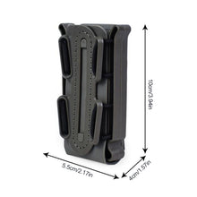 Load image into Gallery viewer, 9MM Scorpion Universal Tactical Quick-Draw Box Multi-Functional Molle Elastic Soft Shell Belt Accessory Box