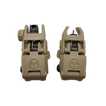Load image into Gallery viewer, KAC300/DD/PRO/Magpul/SI/CQB/MGP Metal Nylon Machine Sight Set Foldable Toy Gun Modified Decorative Accessories For 20MM Guide Rail