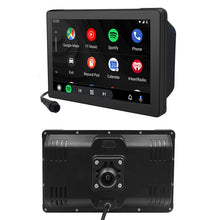 Load image into Gallery viewer, 7 Inch Motorcycle Navigation GPS Wireless Apple Carplay Android Auto Motorcycle BT IPX7 Waterproof Touch Screen Display