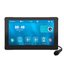 Load image into Gallery viewer, 7 Inch Motorcycle Navigation GPS Wireless Apple Carplay Android Auto Motorcycle BT IPX7 Waterproof Touch Screen Display