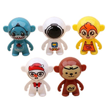 Load image into Gallery viewer, Mini Tumblers Toy Small Desktop Toy Inverted Doll Ornament Educational Self-righting Astronaut Snowman Monkey Toy Party Favors