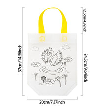 Load image into Gallery viewer, 1pc DIY Graffiti Bag Handmade Painting Non-Woven Bags for Children Arts Crafts Color Filling Drawing Toy