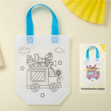 Load image into Gallery viewer, 1pc DIY Graffiti Bag Handmade Painting Non-Woven Bags for Children Arts Crafts Color Filling Drawing Toy