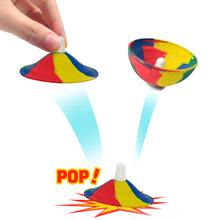 Load image into Gallery viewer, Bounce Rubber Popping Bowls Children Toys Elastic Jumping Bowl Stress Relief Toys Outdoor Fun Sports Gifts For Kids