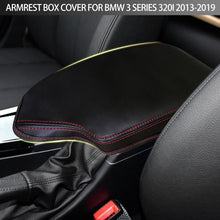 Load image into Gallery viewer, Car Armrest Box Center Console Lid Armrest Cover Interior Accessories Microfiber Leather Cover For BMW 3 Series 320i 2013-2019