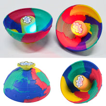 Load image into Gallery viewer, Bounce Rubber Popping Bowls with Light Children Toys Elastic Jumping Bowl Stress Relief Toys Outdoor Fun Sports Gifts For Kids