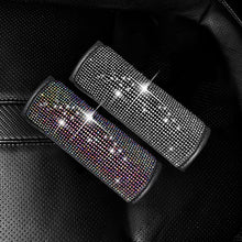 Load image into Gallery viewer, Rhinestone Car Handbrake Cover Leather Auto Anti-slip Diamond Protector Decoration Interior Accessories