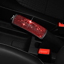 Load image into Gallery viewer, Rhinestone Car Handbrake Cover Leather Auto Anti-slip Diamond Protector Decoration Interior Accessories