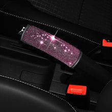Load image into Gallery viewer, Rhinestone Car Handbrake Cover Leather Auto Anti-slip Diamond Protector Decoration Interior Accessories