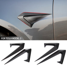 Load image into Gallery viewer, 2Pcs Car Side Camera Protection Cover Kit Decoration Sticker Car Modification Accessories for Tesla Model 3