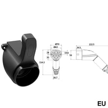 Load image into Gallery viewer, Car EV Charger Holder Wall Electric Charging Cable Organizer Electric Car Charger Holder Type 1/Type 2 Cable Socket