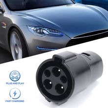 Load image into Gallery viewer, Electric Vehicle Charging Adapter EV Charger Connector EVSE Conversion Gun Socket For Type1 J1772 to Teslas Model X Y 3 S