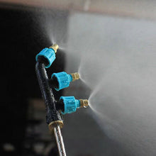 Load image into Gallery viewer, Agricultural Copper Atomizing Sprayer Nozzle Single/Double/Three Nozzle Head Garden Lawn Irrigation Watering Tool