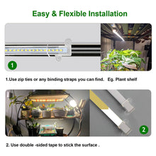 Load image into Gallery viewer, 1/2/3/4 LED Grow Light Strips for Indoor Plants Sunlight Full Spectrum USB Phyto Lamp Timer Dimmable Seedlings Flower Growing Lamp