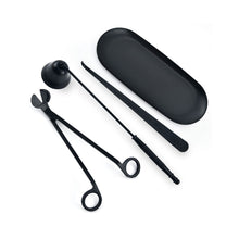 Load image into Gallery viewer, 3PCS Candle Wick Trimmer Scissors Hooks Candle Accessories Set with Storage Bag Home Care Candle Tool Stainless Steel Portable