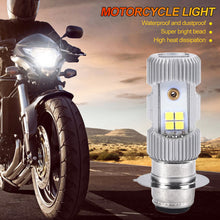 Load image into Gallery viewer, P15D Aluminium Alloy Motorcycle LED Headlight Motorcycle Scooter Light Super Bright Light lamp Moto DRL Lights