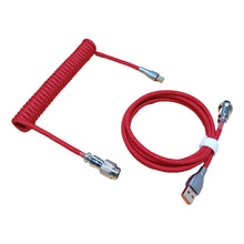 Load image into Gallery viewer, 3M Model C Mechanical Keyboard Wire Navigation Cable USB Spring Helix Cable Customized Gaming Keyboard Accessories