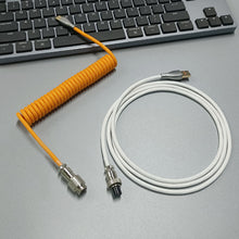 Load image into Gallery viewer, 3M Model C Mechanical Keyboard Wire Navigation Cable USB Spring Helix Cable Customized Gaming Keyboard Accessories