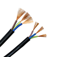 Load image into Gallery viewer, 1.2/1.5/1.8M VDE-Certified Three-Core Euro Gauge Pin-Tail Power Cable AC Laptop Plug Adapter Cable 0.5/0.75MM²