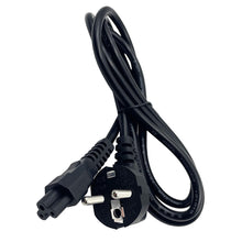Load image into Gallery viewer, 1.2/1.5/1.8M VDE-Certified Three-Core Euro Gauge Pin-Tail Power Cable AC Laptop Plug Adapter Cable 0.5/0.75MM²