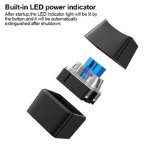 Load image into Gallery viewer, 1.65/5/10M Computer External Desktop Switch Controller Internet Cafe Desktop Computer Home Office Movable Extension Power Button With LED Light