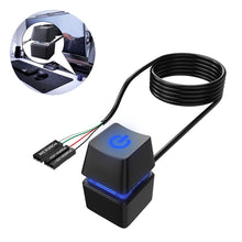 Load image into Gallery viewer, 1.65/5/10M Computer External Desktop Switch Controller Internet Cafe Desktop Computer Home Office Movable Extension Power Button With LED Light