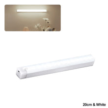 Load image into Gallery viewer, USB Rechargeable Car Sensor Light Automatic Induction White Warm Light Bar Magnetic Maual/Sensing Mode Lamp for Floor Trunk