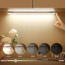 Load image into Gallery viewer, USB Rechargeable Car Sensor Light Automatic Induction White Warm Light Bar Magnetic Maual/Sensing Mode Lamp for Floor Trunk