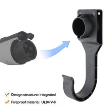Load image into Gallery viewer, Electric Car EV Charger Strong Holder Charger Holder Cable Holder Wall Bracket with Screws Type2 IEC62196 EU Type1 J1772 US