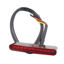 Load image into Gallery viewer, Motorcycle Rear Brake Light Mini 12V 11LED Tail Stop Light Lamp for Dirt bike Motorbike License Plate Light Decorative Lamp