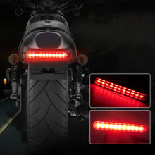 Load image into Gallery viewer, Motorcycle Rear Brake Light Mini 12V 11LED Tail Stop Light Lamp for Dirt bike Motorbike License Plate Light Decorative Lamp