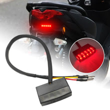 Load image into Gallery viewer, 12V Mini Motorcycle Rear Tail Lamp 5 LED Red Stop Brake Light Universal for Motorcycle Scooter ATV Bike Cafe Racer Motorbike