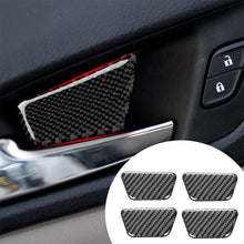 Load image into Gallery viewer, 4Pcs Car Inner Door Bowl Decor Cover Trim Stickers Carbon Fiber For Audi A4L A4 B8 2009-2016 Q5 2009-2017 A5 2008-2017 Accessories