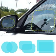 Load image into Gallery viewer, 2Pcs Car Side Mirror Protective Sticker Film Rain-proof Anti Fog Membrane Anti-glare Waterproof Rainproof Clear
