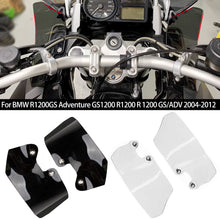 Load image into Gallery viewer, 2Pcs Motorcycle Handshield Windshield Handguard Wind Shield Guard Side Deflectors For BMW R1200GS Adventure GS1200 R1200 R 1200 GS/ADV 2004-2012