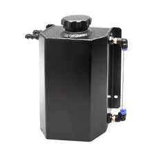 Load image into Gallery viewer, 1L/2L Oil Catch Can Reservoir Aluminum Tank Engine Coolant Radiator Overflow Oil Fuel Tank With Drain Plug Breather