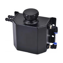 Load image into Gallery viewer, 1L/2L Oil Catch Can Reservoir Aluminum Tank Engine Coolant Radiator Overflow Oil Fuel Tank With Drain Plug Breather