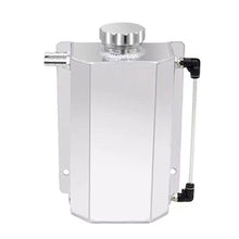 Load image into Gallery viewer, 1L/2L Oil Catch Can Reservoir Aluminum Tank Engine Coolant Radiator Overflow Oil Fuel Tank With Drain Plug Breather