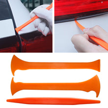 Load image into Gallery viewer, 3Pcs Car Wrap Micro Stick Squeegee Window Tinting Kit Corner Scraper Curves Slot Vinyl Gap Film Tools