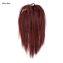 Load image into Gallery viewer, High Heat Resistant Synthetic Fiber False Hair Women Daily Straight Wig Clip Easy Instant Removeable Fluffy Hair Volume High Warped Wig