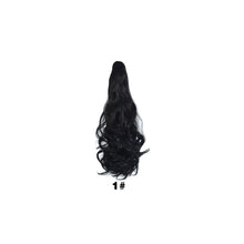 Load image into Gallery viewer, 20inch Synthetic Long Wavy Claw Clip Ponytail Wig Hair Extension Blonde Ponytail Extension Women Pony Tail Hair False Hair