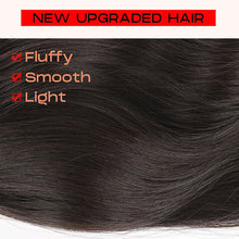 Load image into Gallery viewer, 20inch Synthetic Long Wavy Claw Clip Ponytail Wig Hair Extension Blonde Ponytail Extension Women Pony Tail Hair False Hair