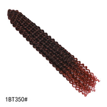 Load image into Gallery viewer, African Women's Finger Extensions 18 Inch Hand Hooks Dirty Braids Synthetic Fiber Wigs Women Highlight Dyed False Hair Wig