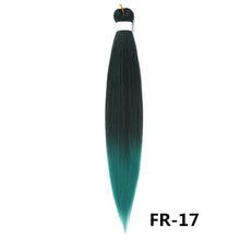 Load image into Gallery viewer, 26inch Colorful Synthetic Jumbo Braids PVC Wig Hair Extensions Braiding Hair Pre Stretched Braids False Hair Piece Women Wig